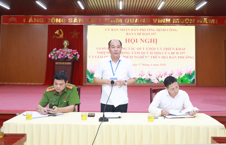 Phường Định Công: Tập trung giải quyết các điểm nghẽn, tạo dư địa phát triển- Ảnh 1.