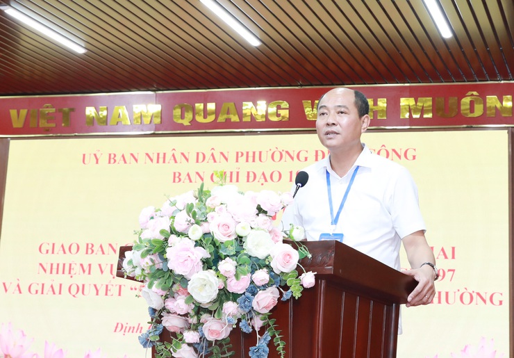 Phường Định Công: Tập trung giải quyết các điểm nghẽn, tạo dư địa phát triển- Ảnh 5.