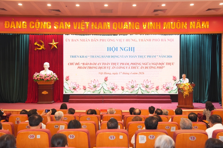 Phường Việt Hưng phát động Tháng hành động vì an toàn thực phẩm 2026- Ảnh 4.