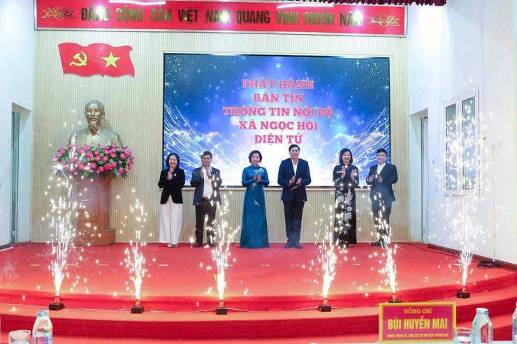 Xã Ngọc Hồi: Đẩy mạnh chuyển đổi số theo tinh thần Nghị quyết 57- Ảnh 1.