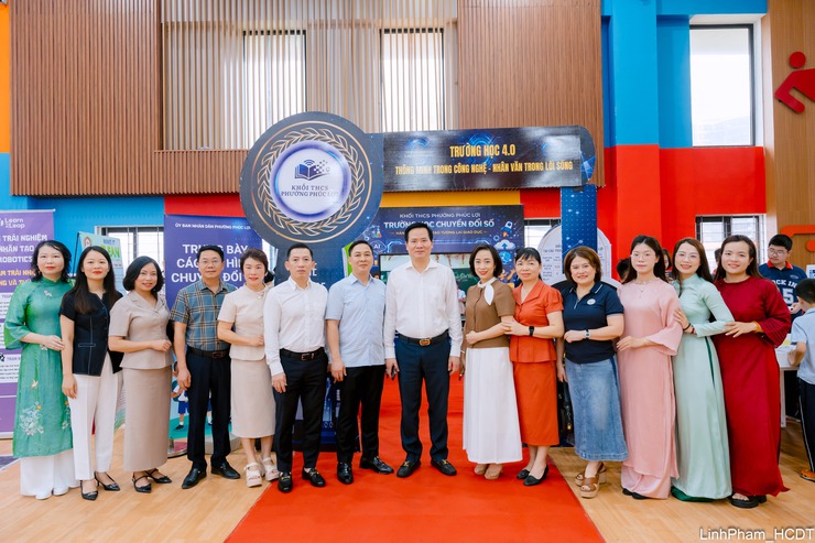 Phúc Lợi triển khai Bộ chỉ số đánh giá trường học chuyển đổi số, trường học văn minh hạnh phúc, tổ dân phố chuyển đổi số- Ảnh 8.