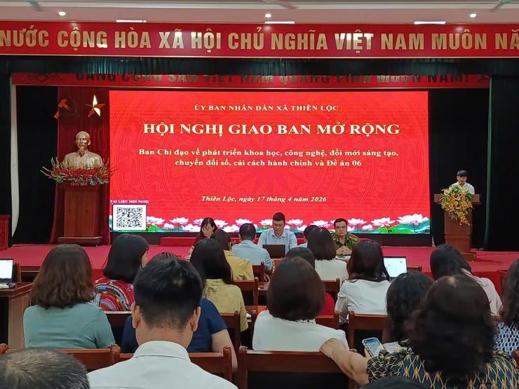 Từ Top 10 xuống vị trí 106: Xã Thiên Lộc quyết liệt chấn chỉnh chất lượng phục vụ nhân dân- Ảnh 1.