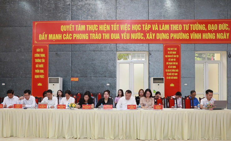 Phường Vĩnh Hưng: Thống nhất nhận thức, quyết liệt thực hiện thắng lợi các mục tiêu năm 2026- Ảnh 1.