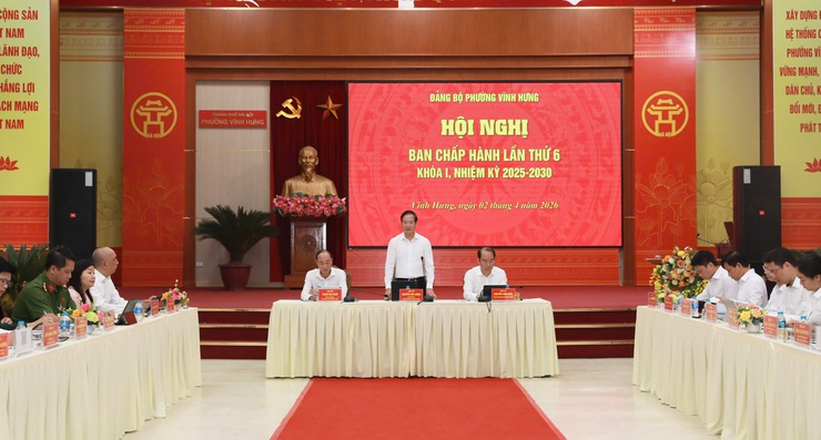 Phường Vĩnh Hưng: Thống nhất nhận thức, quyết liệt thực hiện thắng lợi các mục tiêu năm 2026- Ảnh 4.