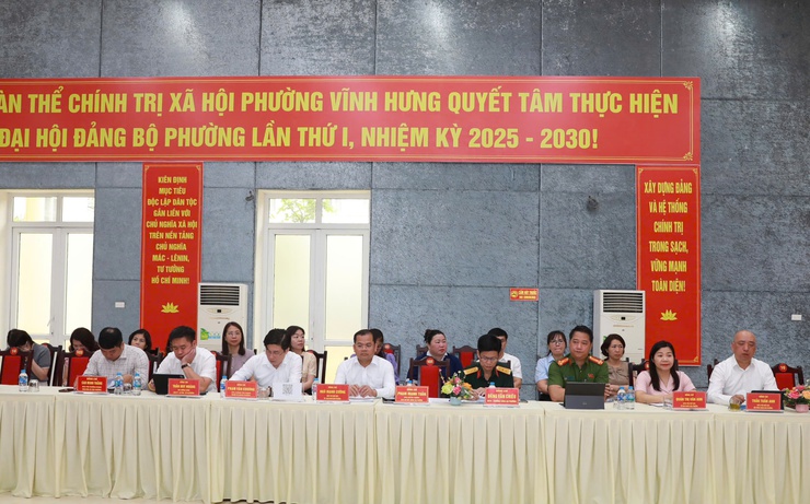 Phường Vĩnh Hưng: Thống nhất nhận thức, quyết liệt thực hiện thắng lợi các mục tiêu năm 2026- Ảnh 2.