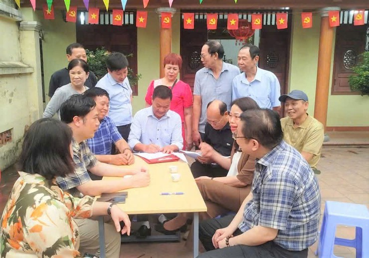 Phường Cầu Giấy cơ bản hoàn thành giải phóng mặt bằng đường Vành đai 2,5- Ảnh 1.