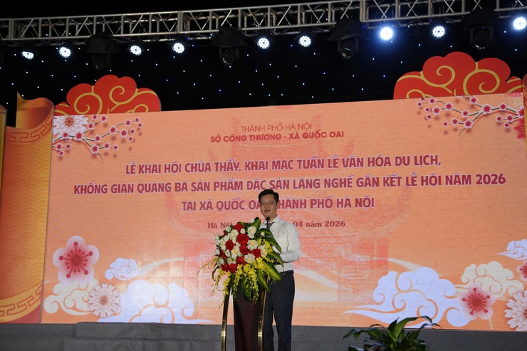 Khai hội chùa Thầy, Tuần lễ văn hóa - du lịch và không gian quảng bá sản phẩm, đặc sản làng nghề- Ảnh 6.