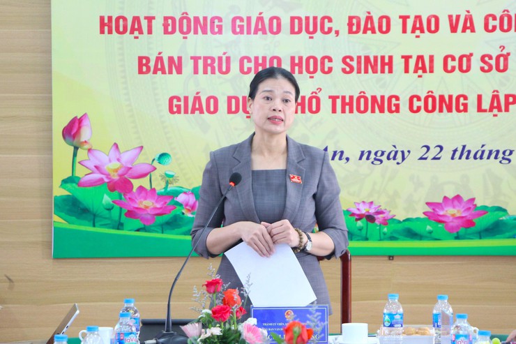 Giám sát việc thu - chi dịch vụ giáo dục và bữa ăn bán trú tại xã Thuận An- Ảnh 4.