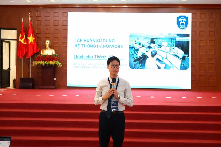 Xã Bất Bạt triển khai Hệ thống “HanoiWork”, nâng cao hiệu quả điều hành công việc- Ảnh 2.