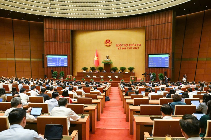 Quốc hội khóa XVI thông qua Luật Thủ đô (sửa đổi)- Ảnh 1.