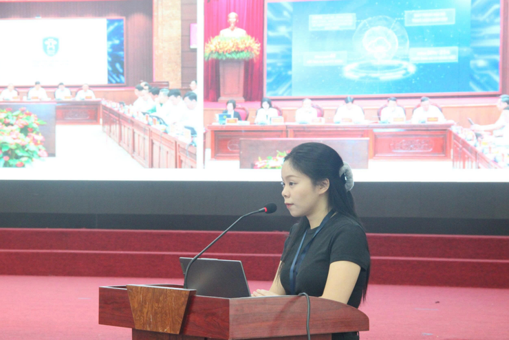 Xã Vĩnh Thanh: Vận hành nền tảng HanoiWork, tạo chuyển biến trong công tác quản trị điều hành- Ảnh 1.