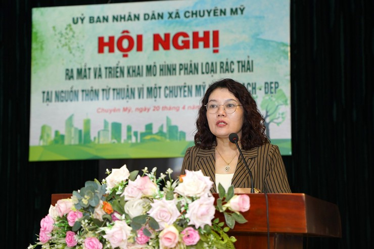 Community waste sorting model launched in Tu Thuan Village promotes sustainability efforts- Ảnh 2.