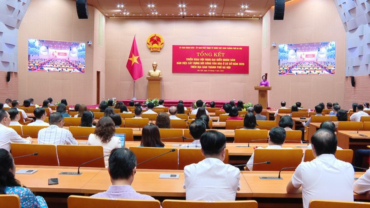 Hà Nội tổng kết Hội nghị đại biểu Nhân dân xây dựng đời sống văn hóa cơ sở năm 2026- Ảnh 2.