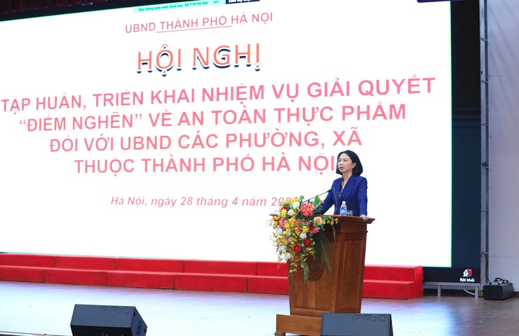 Hà Nội tập huấn, triển khai các nhiệm vụ giải quyết “điểm nghẽn” về an toàn thực phẩm- Ảnh 1.