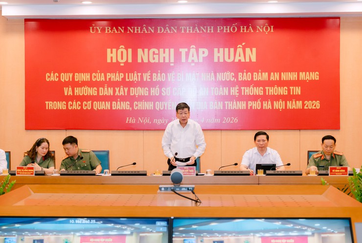 Hà Nội tập huấn nâng cao trách nhiệm của cán bộ, công chức về công tác bảo vệ bí mật nhà nước- Ảnh 1.