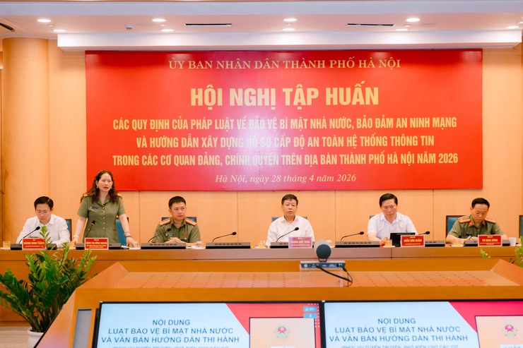 Hà Nội tập huấn nâng cao trách nhiệm của cán bộ, công chức về công tác bảo vệ bí mật nhà nước- Ảnh 5.