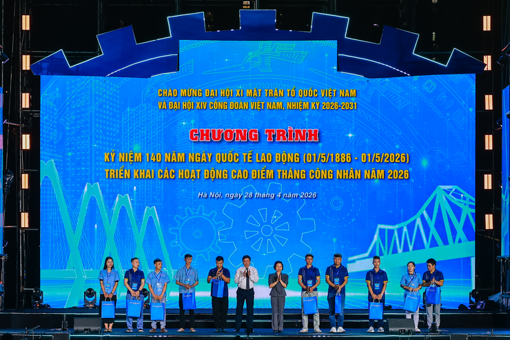 Chương trình 'Vang mãi bản trường ca lao động' lan tỏa khí thế thi đua trong Tháng Công nhân 2026- Ảnh 7.