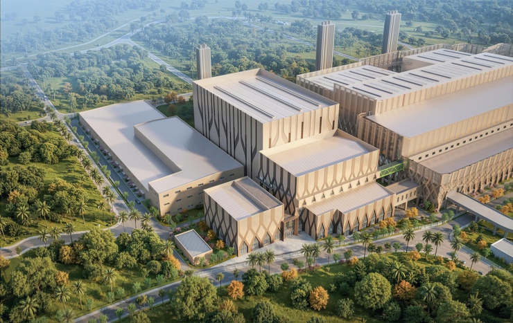 Động thổ Dự án Nhà máy điện rác Sóc Sơn mở rộng công suất 1.600 tấn/ngày đêm- Ảnh 4.