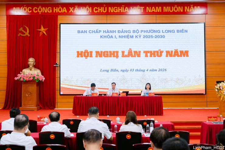 Đảng bộ phường Long Biên: Quyết liệt hành động, tạo đột phá thực hiện nhiệm vụ quý II/2026- Ảnh 1.