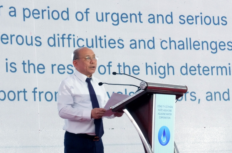 Khánh thành Nhà máy nước sạch Hòa Bình - Xuân Mai- Ảnh 2.