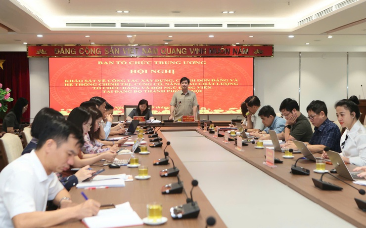 Hanoi advances digital transformation to strengthen Party organizations and governance capacity citywide- Ảnh 1.