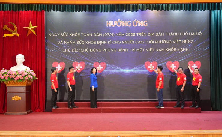 Hà Nội hưởng ứng Ngày Sức khỏe toàn dân 7/4- Ảnh 1.