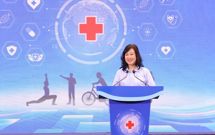 Hà Nội: Mít tinh phát động Ngày Sức khỏe toàn dân 7/4- Ảnh 2.