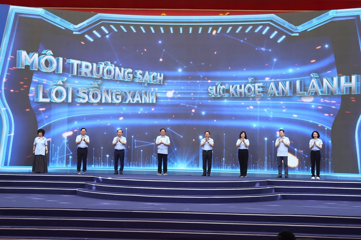 Hà Nội: Mít tinh phát động Ngày Sức khỏe toàn dân 7/4- Ảnh 1.