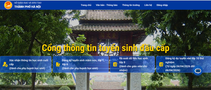 Chi tiết quy trình đăng ký tuyển sinh trực tuyến vào lớp 10 THPT- Ảnh 1.