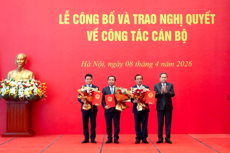 Đồng chí Trần Đức Thắng được bầu là Trưởng Đoàn đại biểu Quốc hội thành phố Hà Nội- Ảnh 3.