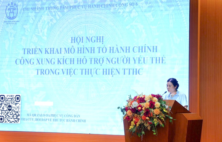 Triển khai mô hình Tổ hành chính công xung kích hỗ trợ người yếu thế tại xã Gia Lâm- Ảnh 1.