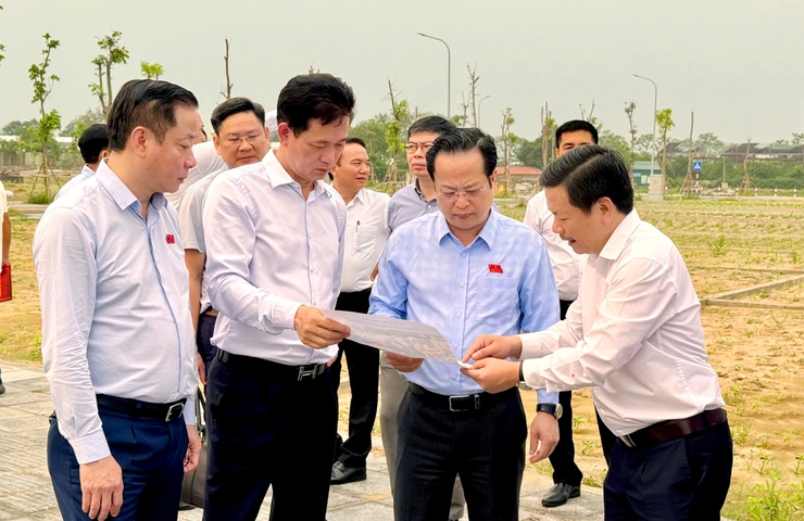 Thường trực HĐND Thành phố giám sát chuyên đề việc triển khai những dự án lớn, quan trọng- Ảnh 1.