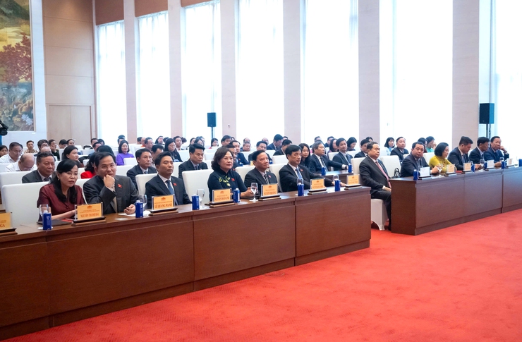 Đồng chí Trần Đức Thắng được bầu là Trưởng Đoàn đại biểu Quốc hội thành phố Hà Nội- Ảnh 1.