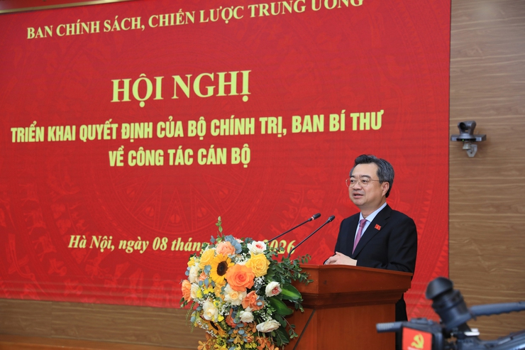 Ban Chính sách, chiến lược Trung ương triển khai Quyết định của Bộ Chính trị, Ban Bí thư về công tác cán bộ- Ảnh 3.