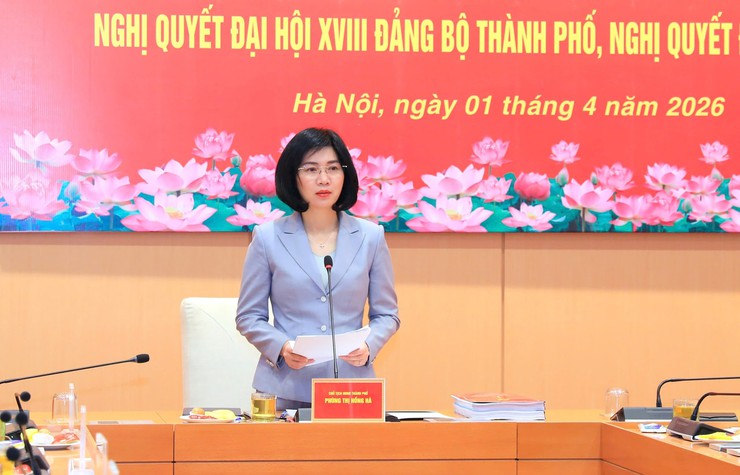 Hanoi inspection team reviews Hoang Mai ward leadership and governance performance outcomes- Ảnh 2.