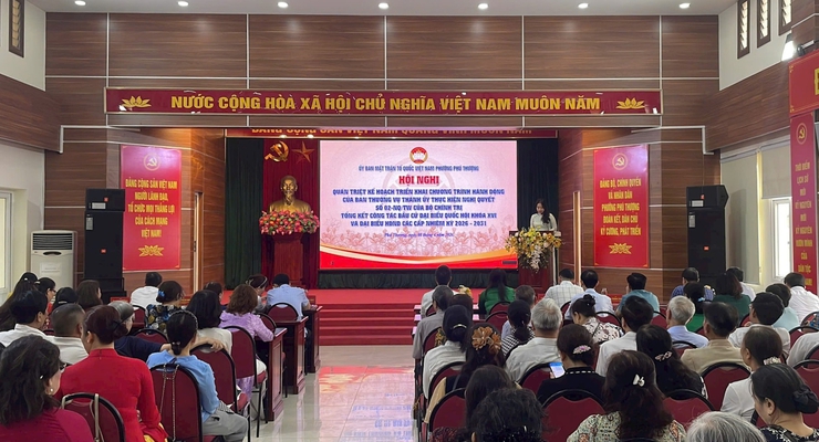 Phú Thượng quán triệt Nghị quyết của Bộ Chính trị về xây dựng và phát triển Thủ đô Hà Nội trong kỷ nguyên mới- Ảnh 1.