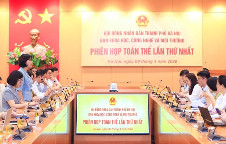 Ban Khoa học, Công nghệ và Môi trường của HĐND Thành phố họp phiên toàn thể lần thứ Nhất- Ảnh 8.