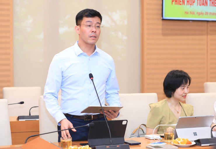 Ban Khoa học, Công nghệ và Môi trường của HĐND Thành phố họp phiên toàn thể lần thứ Nhất- Ảnh 9.