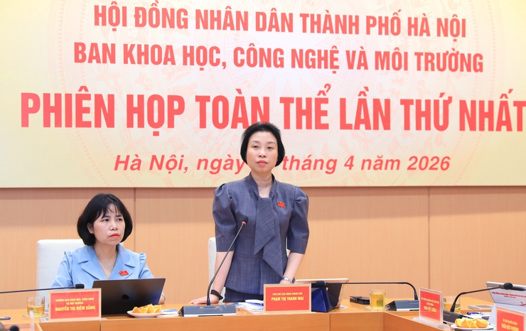 Ban Khoa học, Công nghệ và Môi trường của HĐND Thành phố họp phiên toàn thể lần thứ Nhất- Ảnh 6.