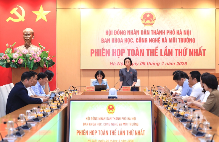Ban Khoa học, Công nghệ và Môi trường của HĐND Thành phố họp phiên toàn thể lần thứ Nhất- Ảnh 1.