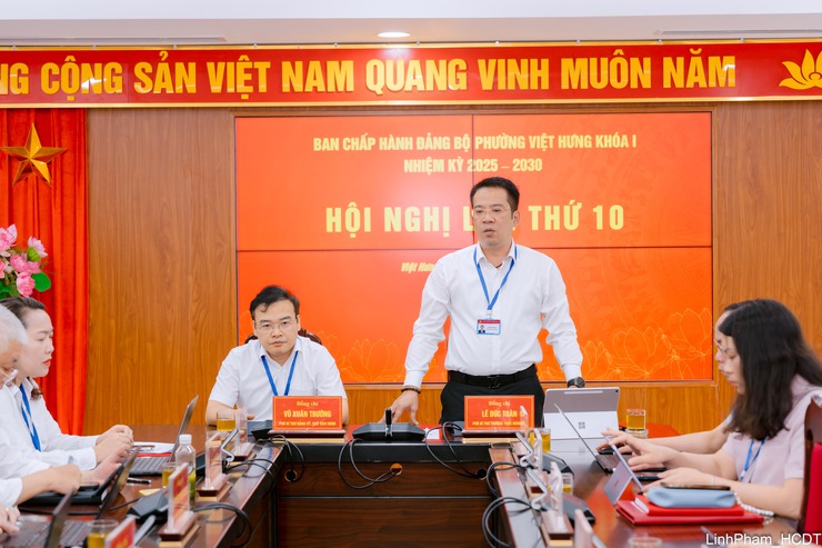 Phường Việt Hưng đẩy mạnh chuyển đổi số, tạo đột phá trong thực hiện nhiệm vụ quý II/2026- Ảnh 3.