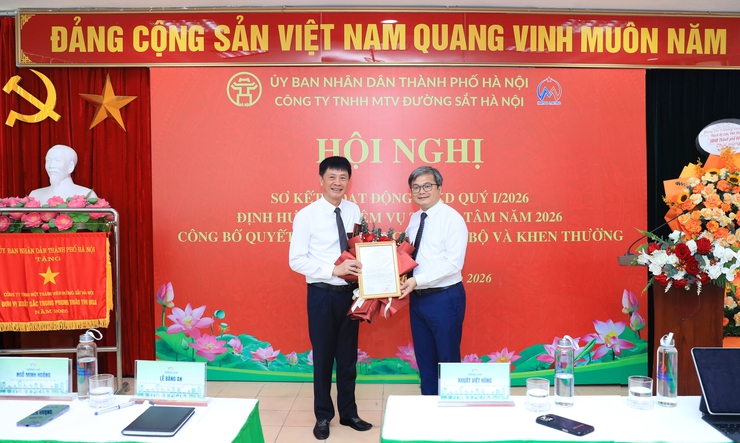 Đồng chí Lê Bằng An Tổng Giám đốc Hanoi Metro được giao phụ trách Hội đồng thành viên công ty- Ảnh 7.