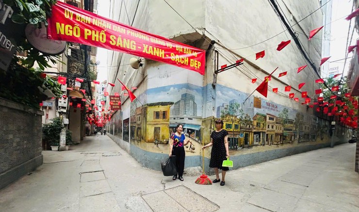 Phụ nữ Thủ đô ra quân Ngày cuối tuần xanh, chào mừng Đại hội MTTQ Việt Nam XI- Ảnh 7.