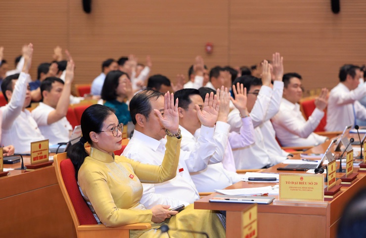 Kỳ họp thứ Hai, HĐND Thành phố: Quyết định nhiều nội dung quan trọng với sự phát triển của Thủ đô- Ảnh 5.