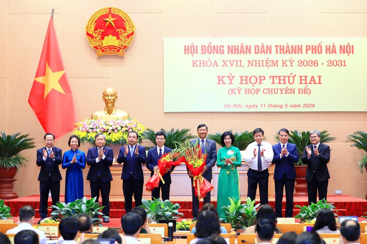 Đồng chí Bùi Duy Cường được bầu giữ chức Phó Chủ tịch UBND thành phố Hà Nội- Ảnh 1.
