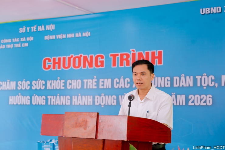 Hà Nội triển khai khám, chăm sóc sức khỏe cho trẻ em các xã vùng dân tộc, miền núi- Ảnh 2.