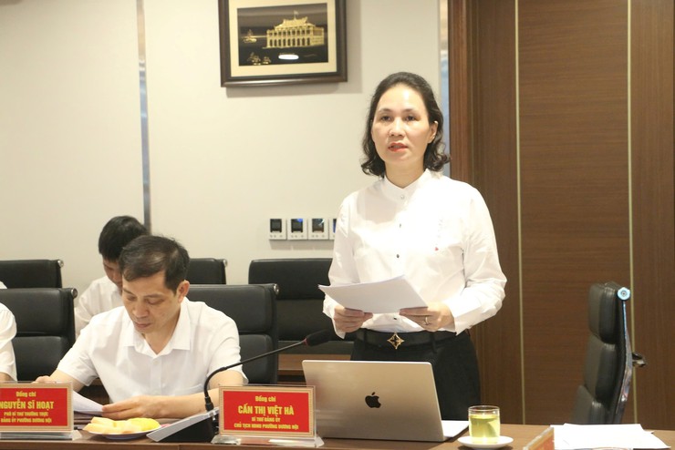 Phường Dương Nội: Khai thác hiệu quả lợi thế khu thương mại, không gian văn hóa để phát triển- Ảnh 1.