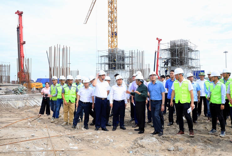 Chủ tịch Hà Nội Vũ Đại Thắng kiểm tra tiến độ Dự án Khu đô thị thể thao Olympic- Ảnh 1.