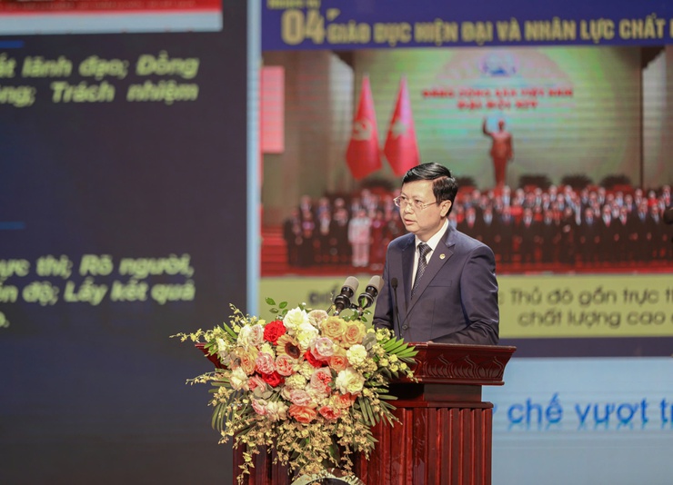 Bí thư Thành ủy Hà Nội Trần Đức Thắng: Đầu tư cho giáo dục là đầu tư cho tương lai Thủ đô- Ảnh 9.