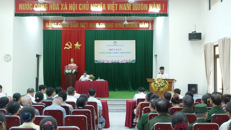 Xã Thư Lâm: Gần dân, hiểu dân nhờ mô hình “Diễn đàn lắng nghe ý kiến Nhân dân”- Ảnh 1.